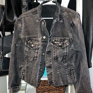 John Galt distressed denim jacket